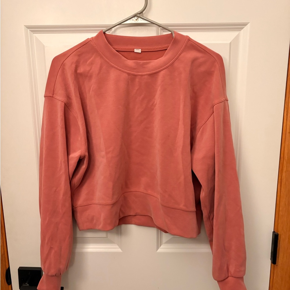 lululemon athletica Dusty Rose Sweatshirt